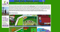 Desktop Screenshot of miniputtgames.com